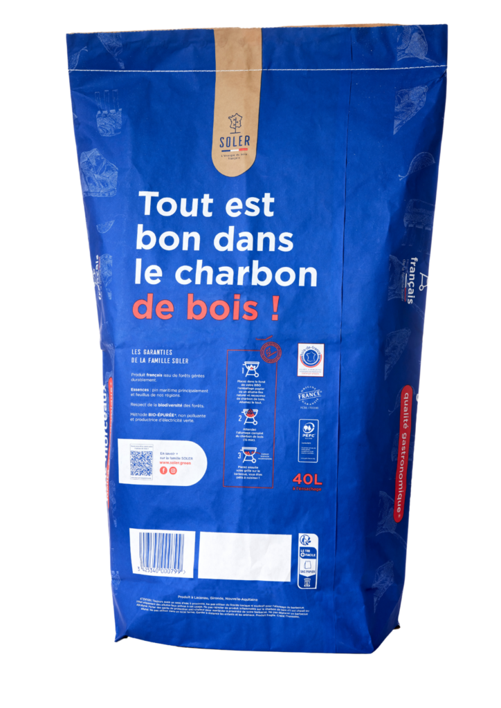 Charbon de bois gros morceaux – SOLER