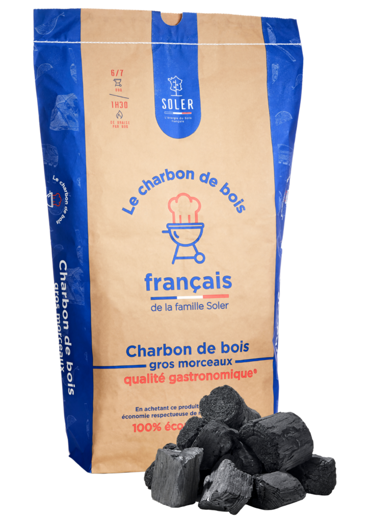 Charbon de bois gros morceaux – SOLER