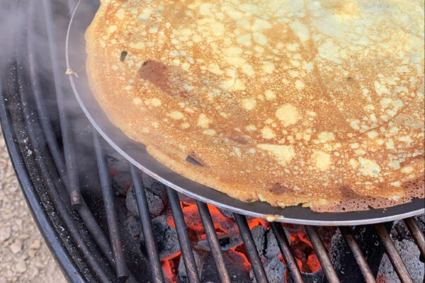 Recette Crêpes au barbecue