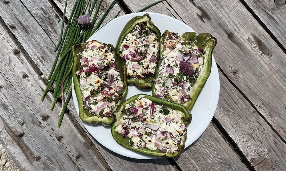 Soler - Recette - Barbecue - Poivrons farcis