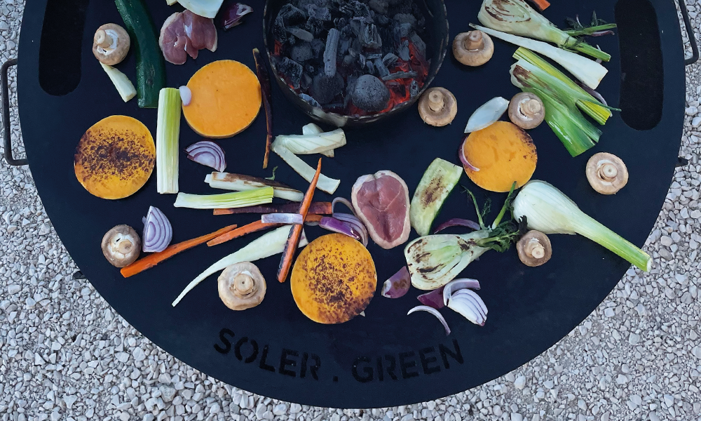 Soler - Recette - Barbecue - Plancha festive à partager