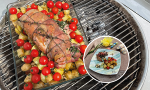 Soler - Recette - Barbecue - Pâques - Agneau farci