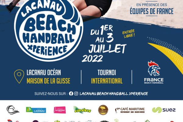 WEB Lacanau Beach Handball Xpérience 2022